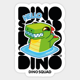 Dino Squad Sticker